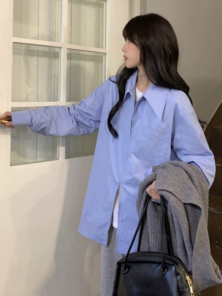 Button-Up Long Sleeve Shirt