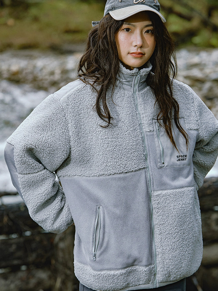 Cozy Woolen Sherpa Coat
