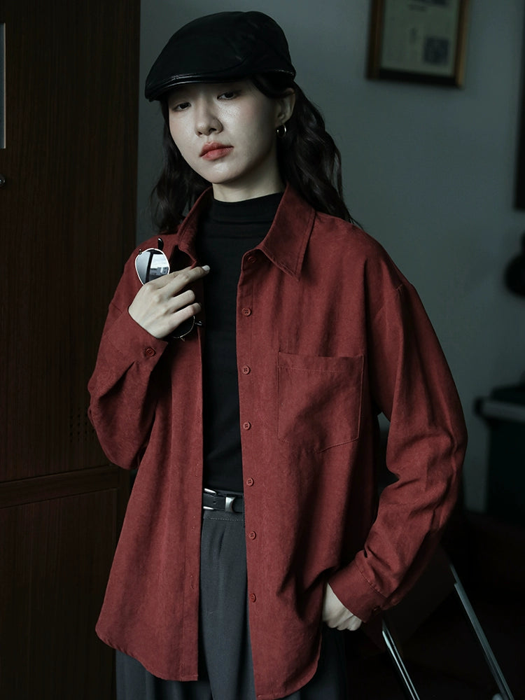 Casual Button-Up Shirt