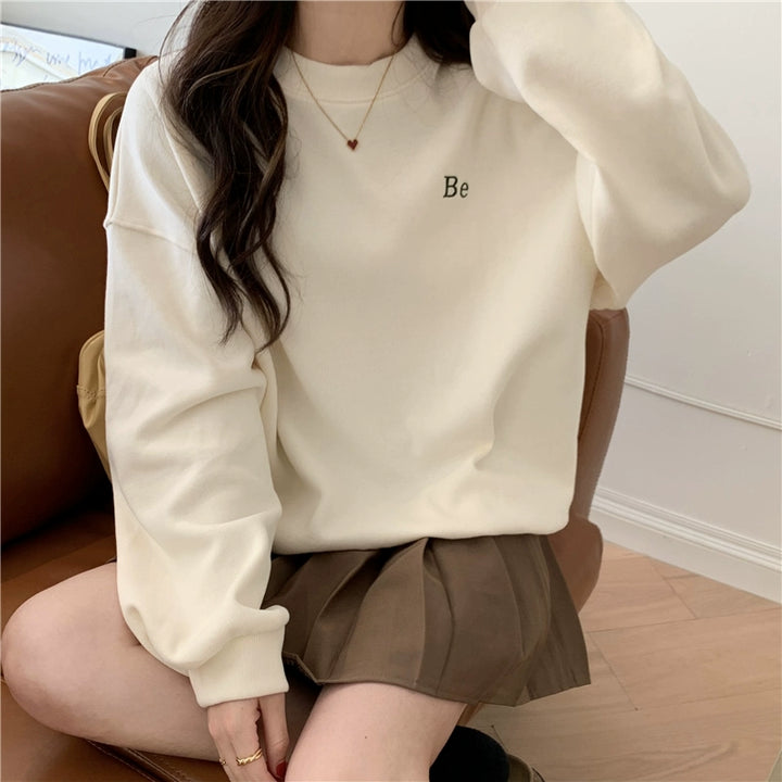 Casual Crewneck Sweatshirt