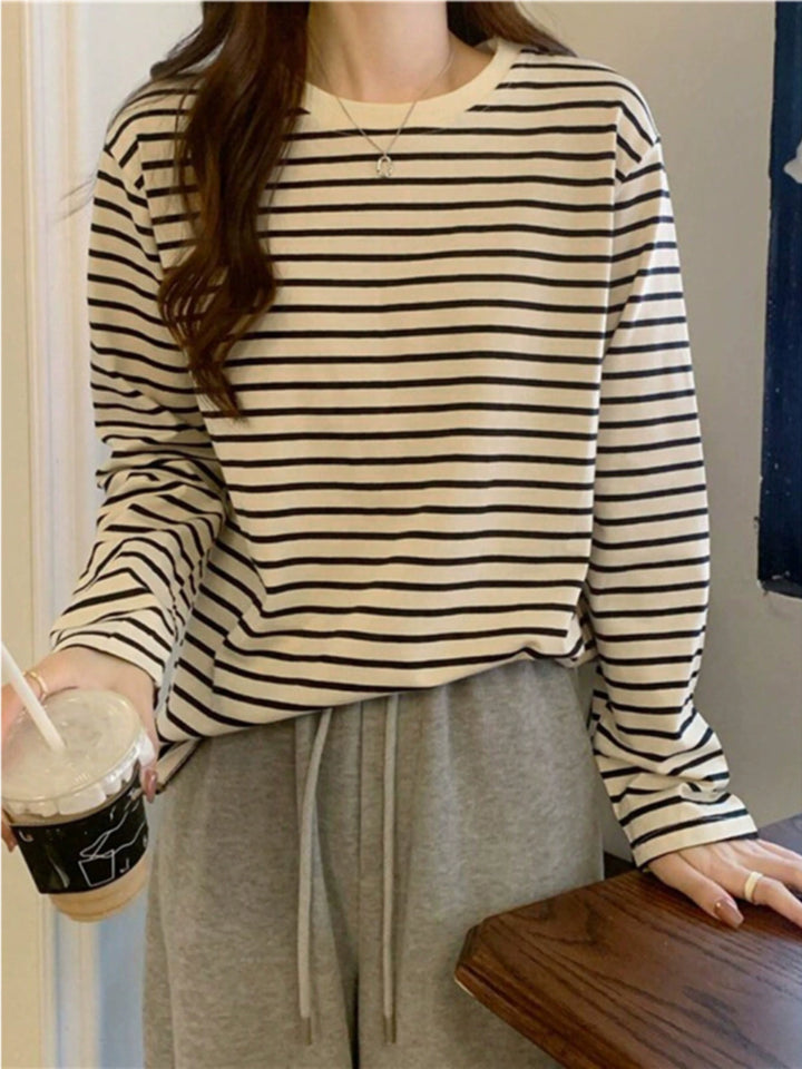 Striped Long Sleeve T-Shirt