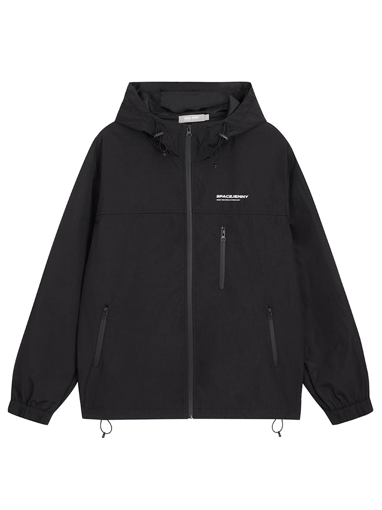 Lightweight Hooded Short Coat
