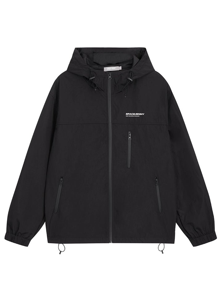 Lightweight Hooded Short Coat
