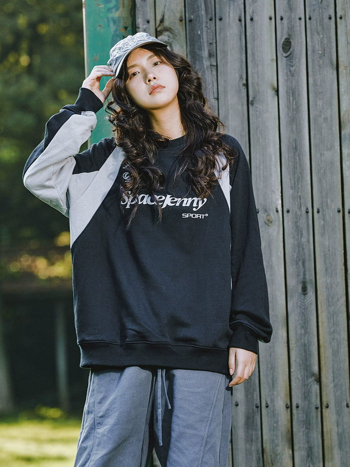 'SpaceJenny' Print Sport Sweatshirt
