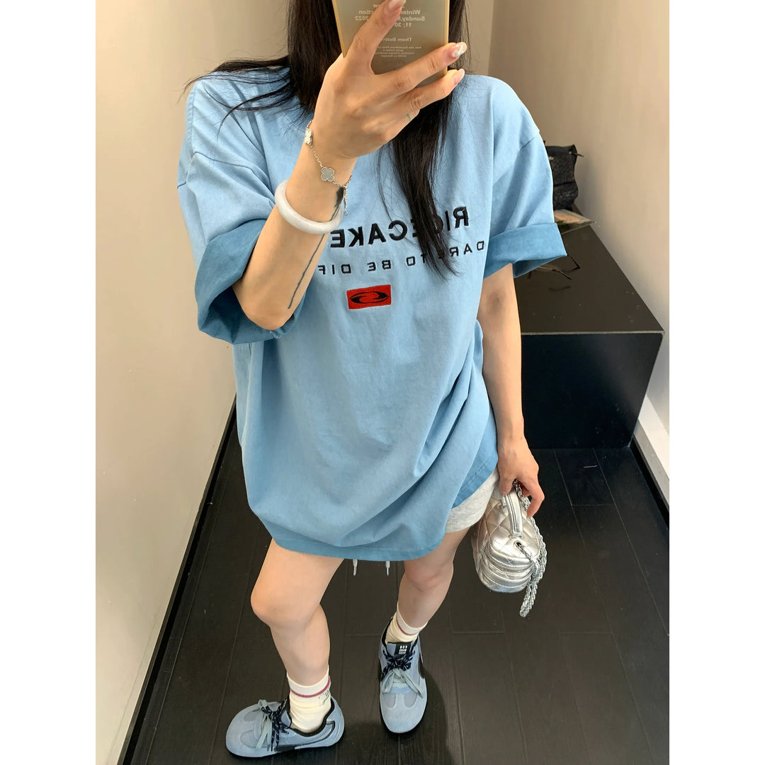 Embroidered Loose Fit T-Shirt