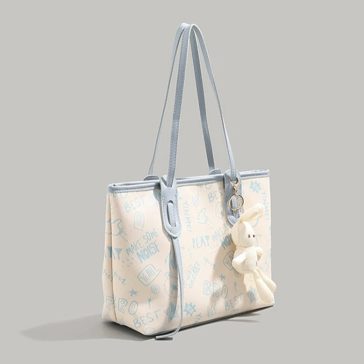 Toy Charm Trendy Tote Bag