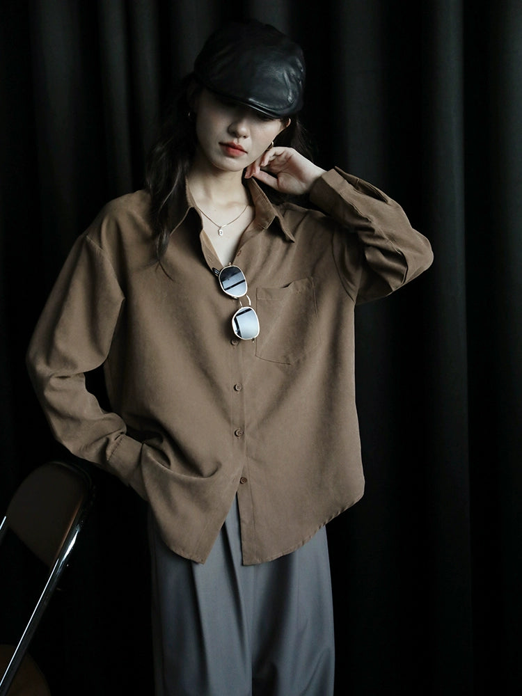 Classic Long-Sleeve Casual Shirt