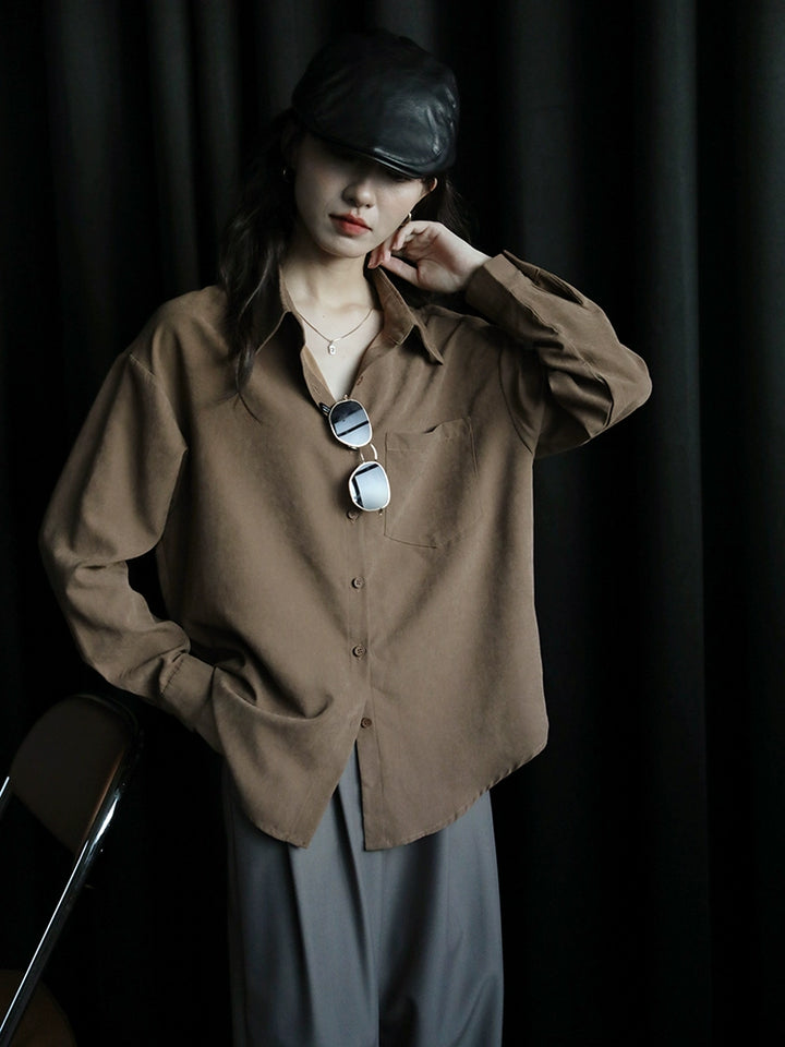 Classic Long-Sleeve Casual Shirt