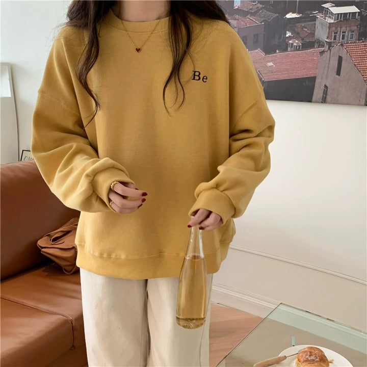 Casual Crewneck Sweatshirt