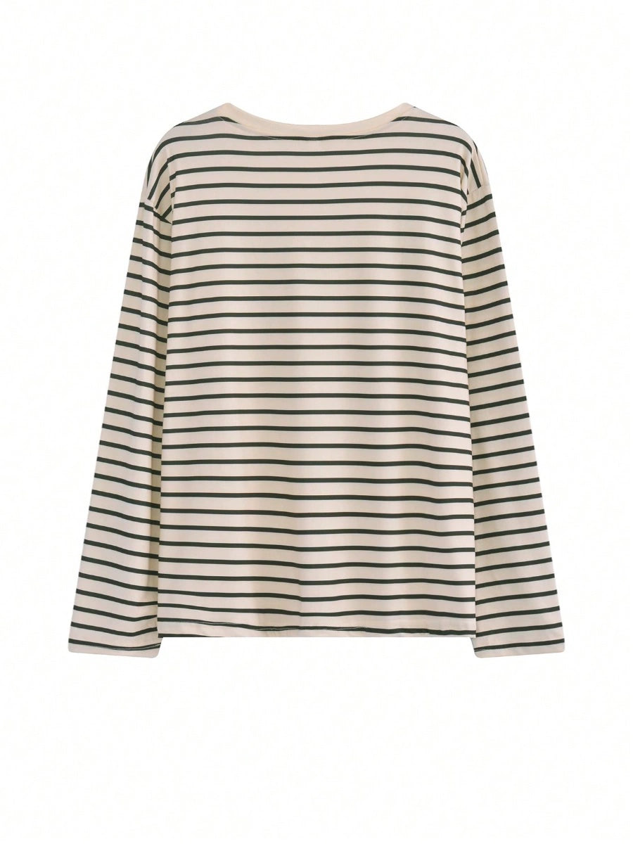 Striped Long Sleeve T-Shirt