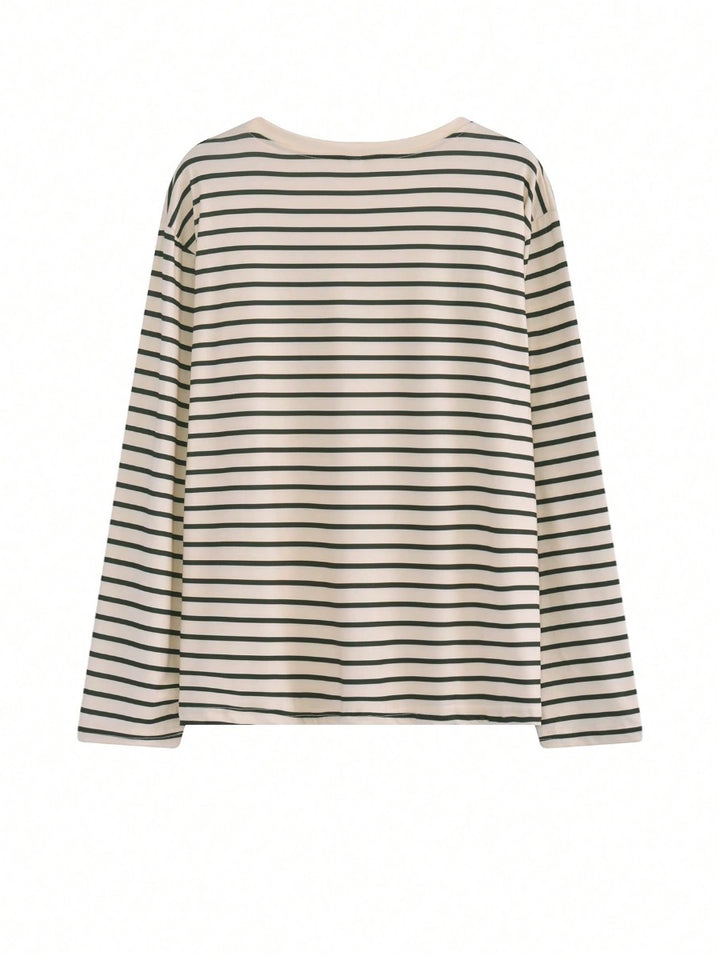 Striped Long Sleeve T-Shirt
