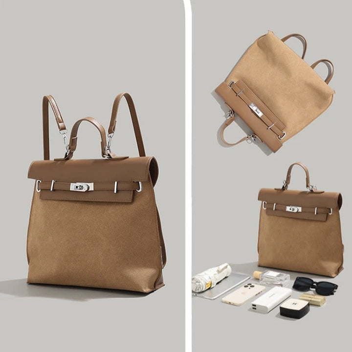 Vintage Leather Backpack