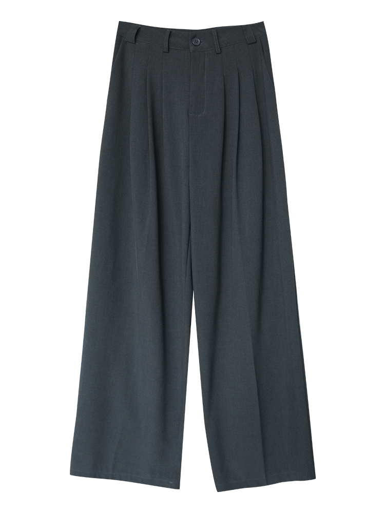 Classic Wide-Leg Formal Pants