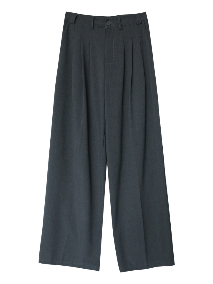 Classic Wide-Leg Formal Pants