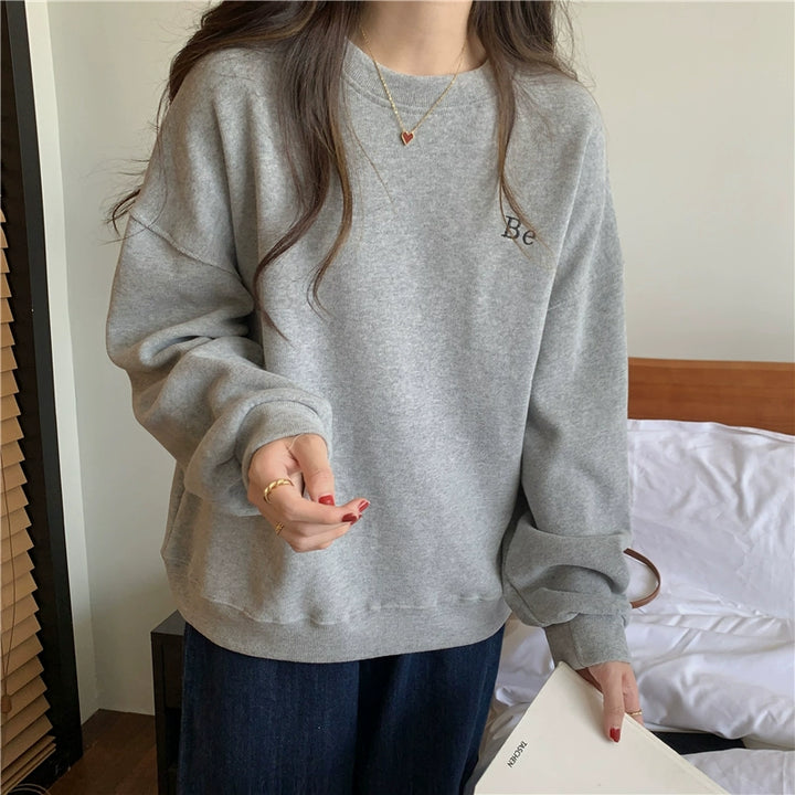 Casual Crewneck Sweatshirt