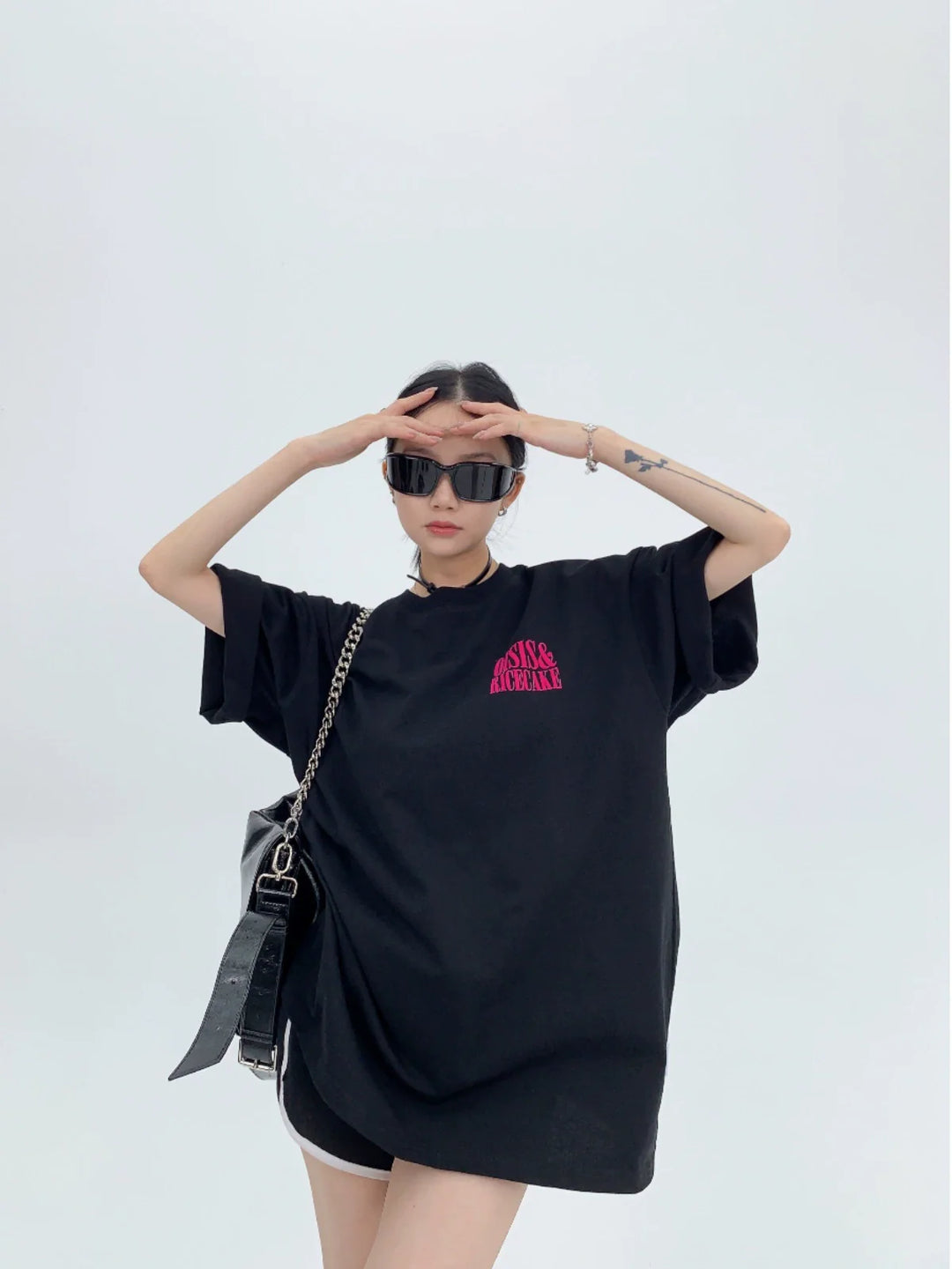 Letter Print Loose Fit T-shirt