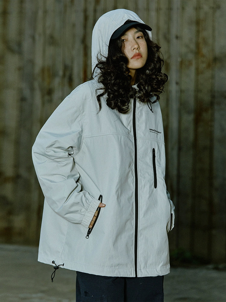 Lightweight Hooded Short Coat