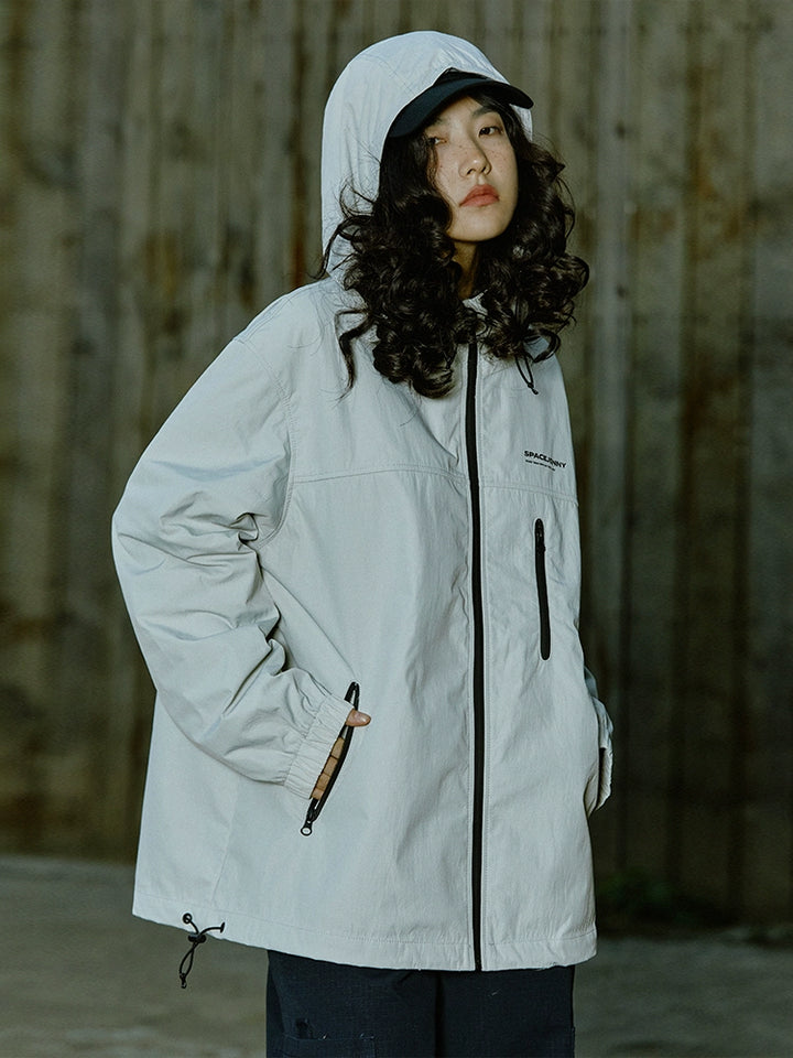 Lightweight Hooded Short Coat