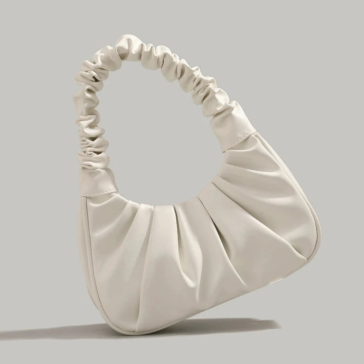 Elegant Ruched Shoulder Bag