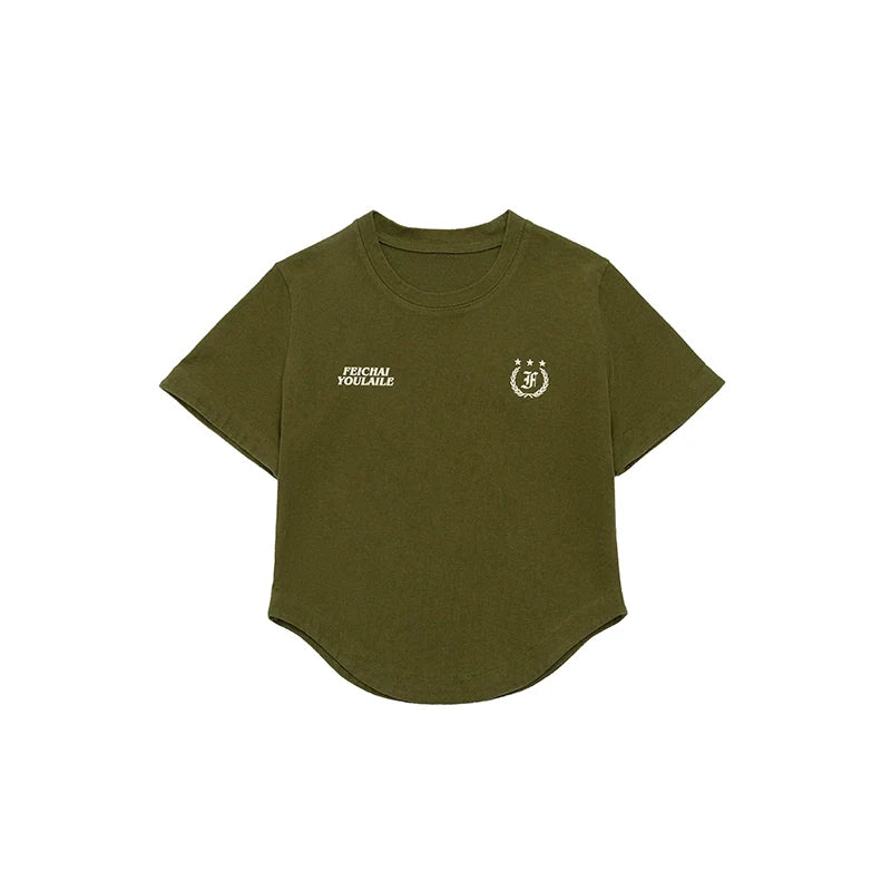 Slim Fit Distressed Short Sleeve T-shirt