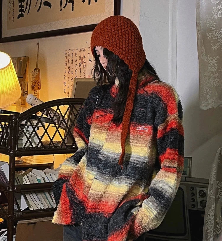 Cozy Striped Wool Sweater