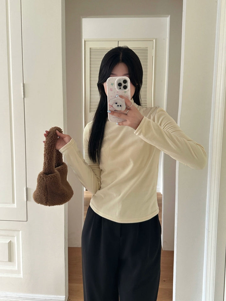 Long Sleeve Crew Neck T-Shirt