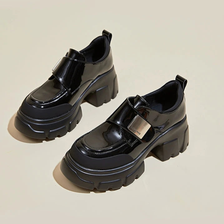 Chunky Platform Deep-Cut Shoes