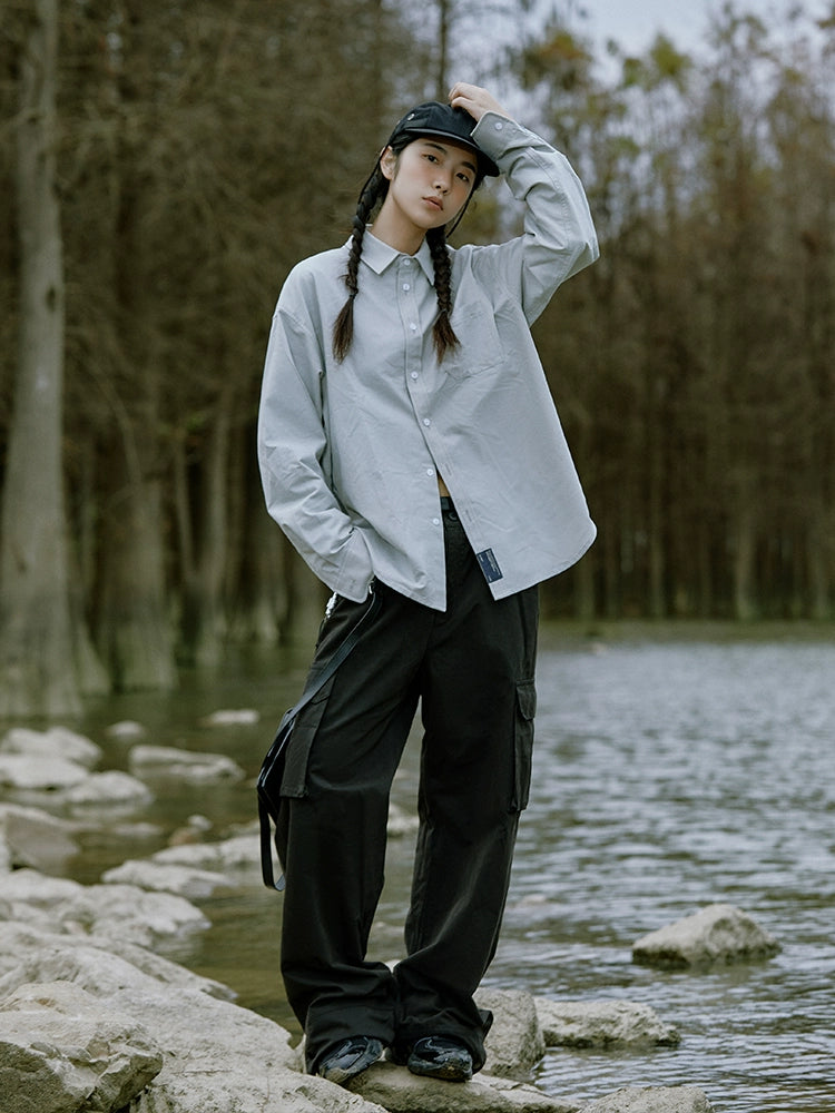 Casual Button-Up Shirt