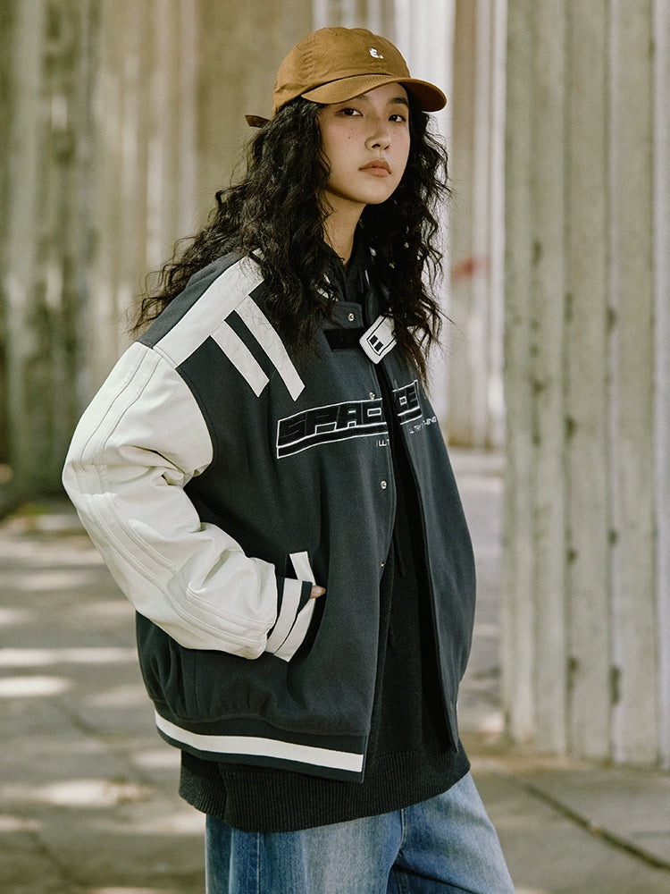 Retro Varsity Short Coat
