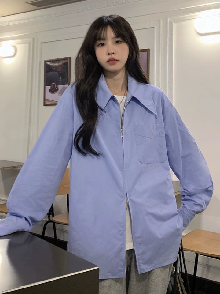 Button-Up Long Sleeve Shirt