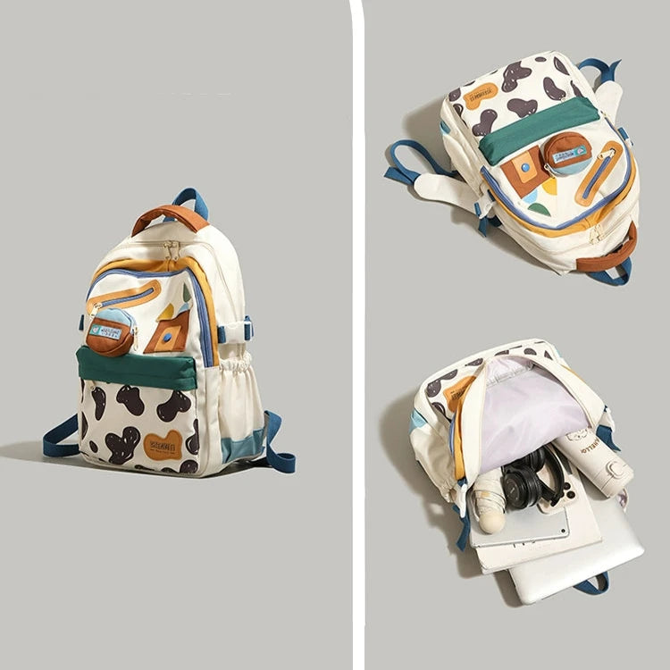 Youth Trend Printed Backpack