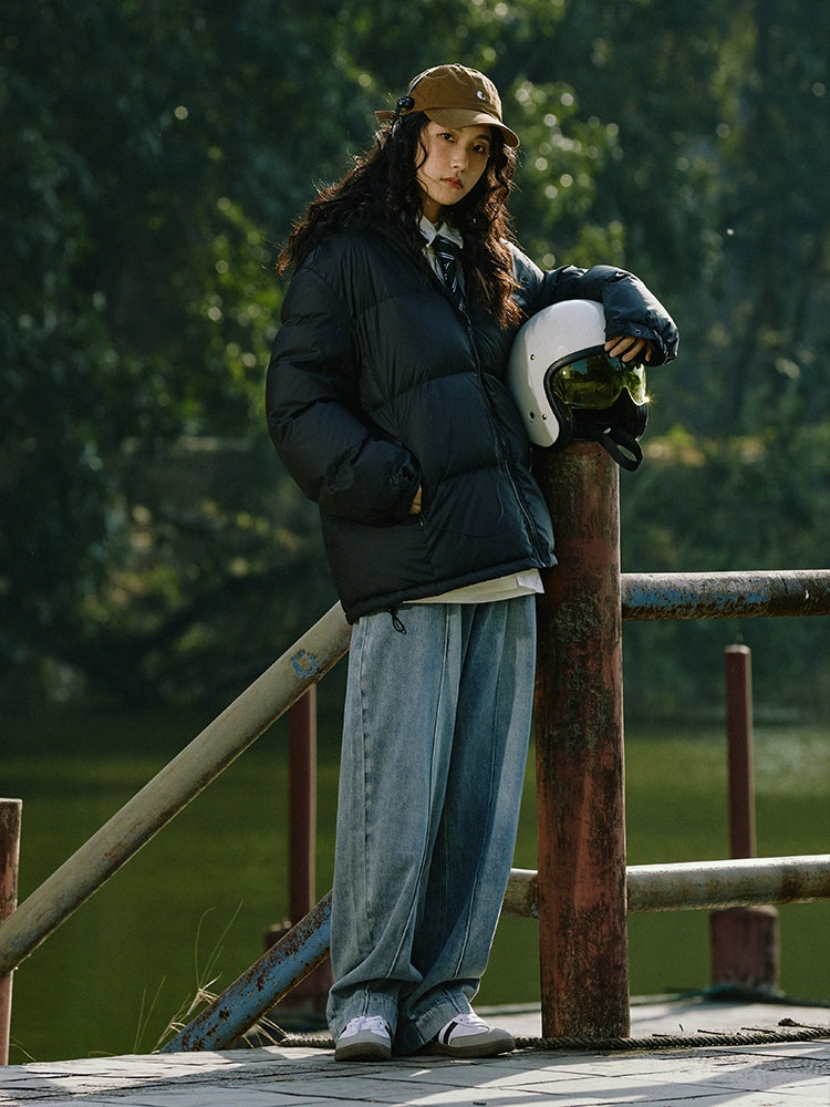 Insulated Down Hooded Jacket