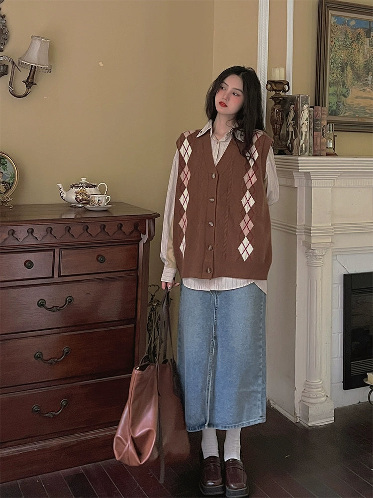 Oversized Long-Sleeve Shirt