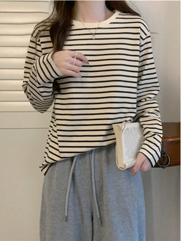 Striped Long Sleeve T-Shirt
