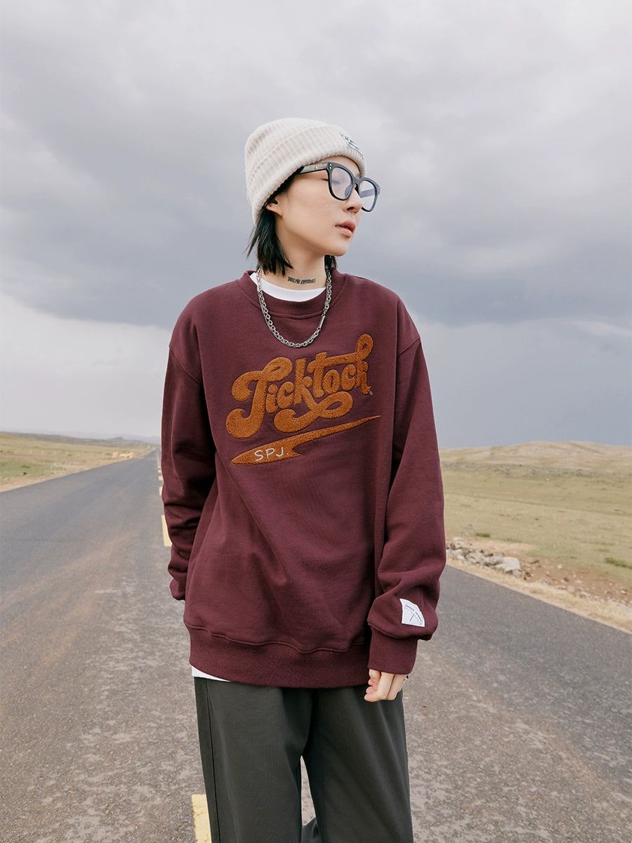 Letter Print Graphic Sweatshirt