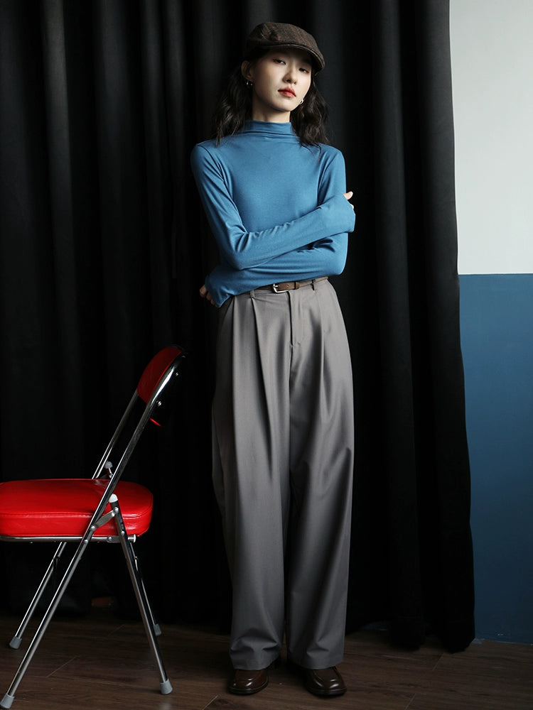 Long Sleeve Turtleneck T-Shirt