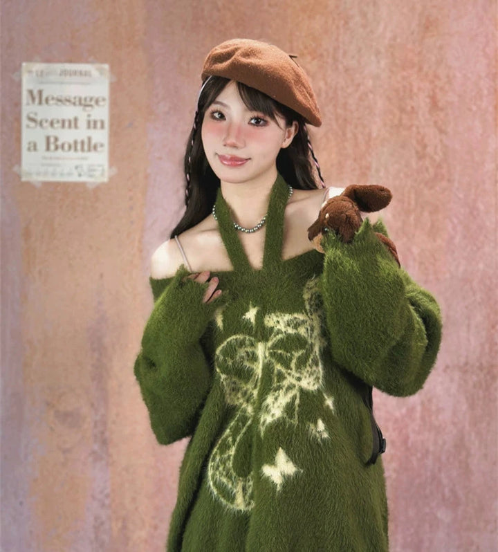 Cozy Patterned Wool Sweater