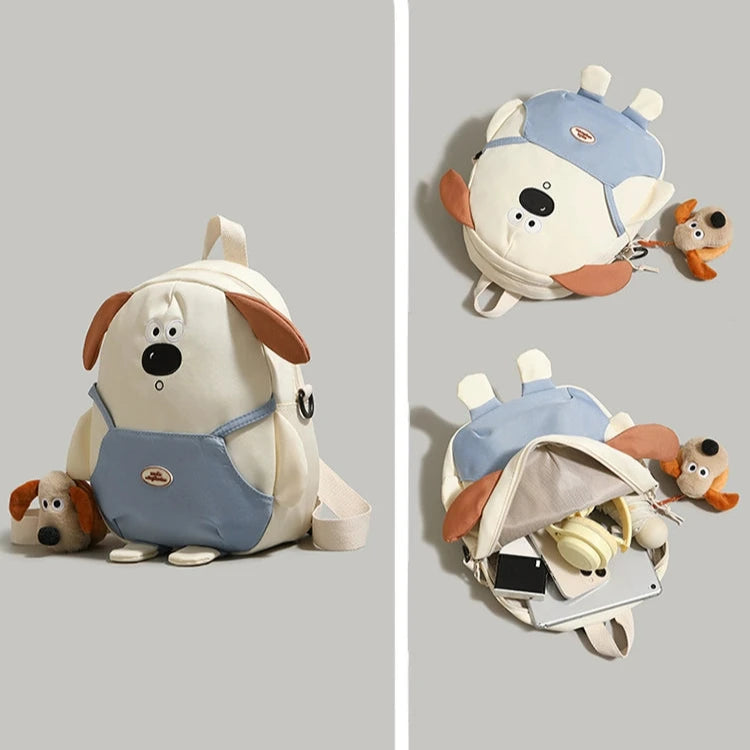 Plush Toy Attachment Cute Dog Backpack