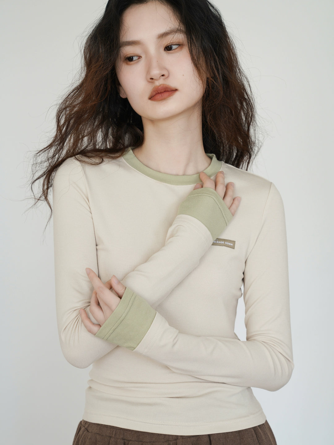 Long Sleeve Crew Neck T-Shirt
