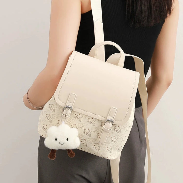 Cloud Keychain Fashion Backpack