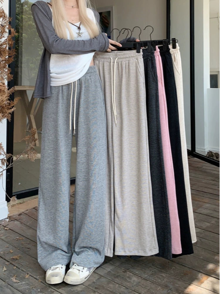 Comfortable Wide-Leg Casual Pants